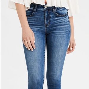 AE high waisted skinny jeans